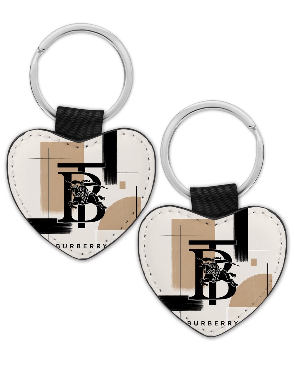 HANDMADE FASHION Heart Keychain